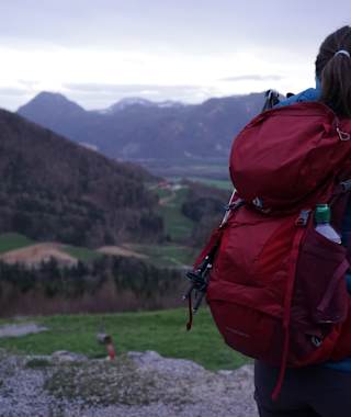 Ausblick von der Dandlbergalm