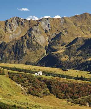 Blick auf die Schesaplanahütte