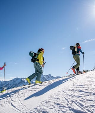 Skitour auf den Hausberg