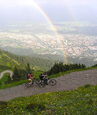 Auffahrt zur Seegrube Höhe Bodensteinalm