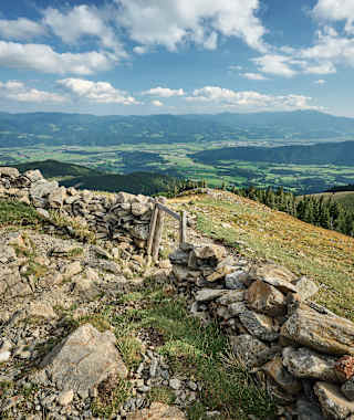 Wanderweg in den Seckauer Alpen