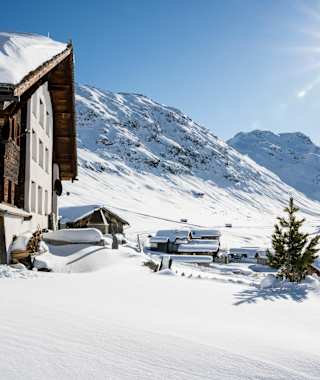 Aufstieg zum Grosshorn im Averstal