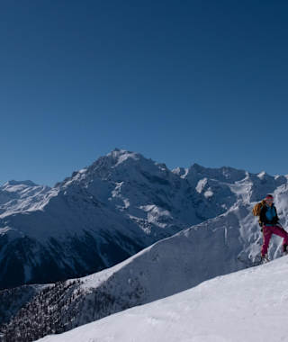 Aufstieg zum Piz Chavalatsch