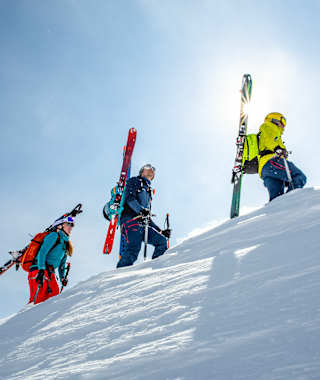 Skitragen am Gletscherhorn