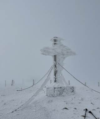 Gipfelkreuz am Stuhleck