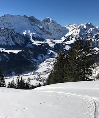 Die Skitour von Engelberg auf den Zieblen bietet herrliches Skigelände und zahlreiche Abfahrtsmöglichkeiten.