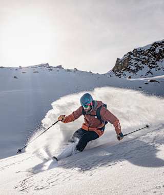 Abfahrt vom Monte Sobretta