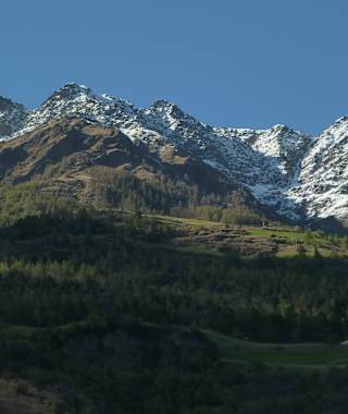 Die Sonnenhänge des Vinschgaus