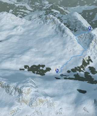 Übersicht Skitour Antoniusspitze