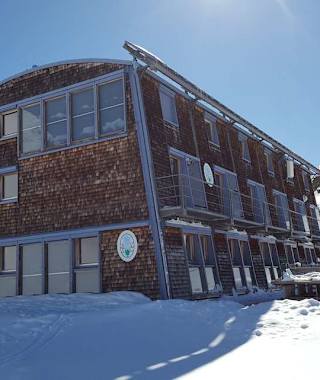 Stüdlhütte im Winter