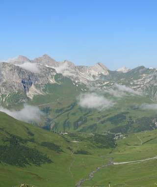 Stuttgarter Hütte - Aussicht