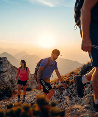 Sonnenuntergangstour auf den Hochobir von der Eisenkappler Hütte