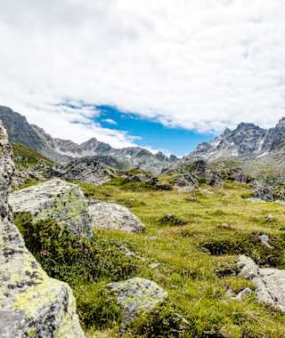 Wanderung zu den Surettaseen