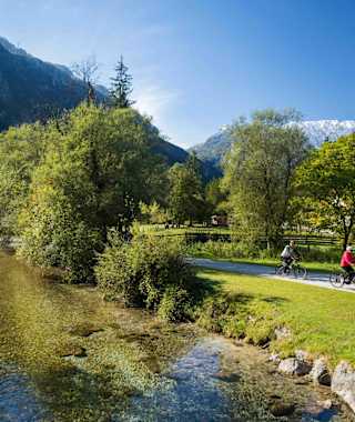 Radfahren in schönster Umgebung