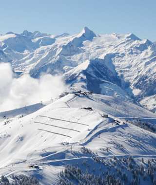 Aussicht auf die Bergstation