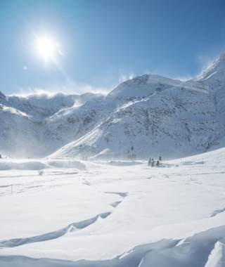 Der weite, sonnige Talboden von Sportgastein