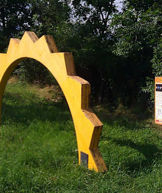 Sonne am Planetenlehrpfad