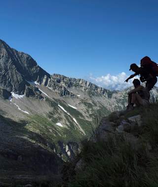 Unterwegs auf der fünften Etappe der Via Alta Vallemaggia