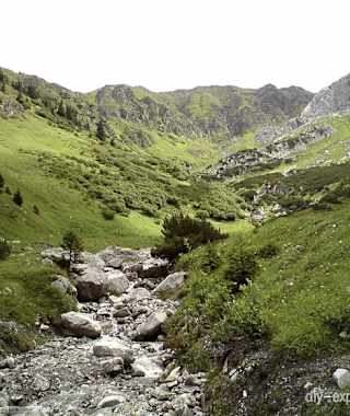 Der Rätikonweg unweit der Lindauer Hütte