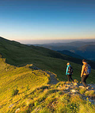 Unterwegs zum Gipfel des Schoberriegels