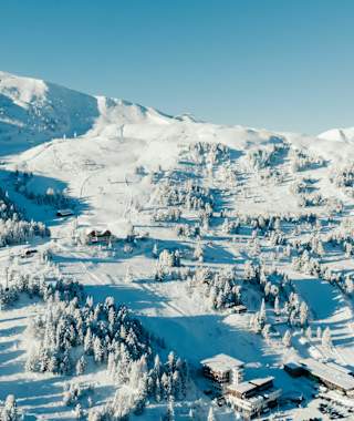 Pistenskitour über die Kornockabfahrt auf der Turracher Höhe