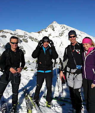 Am Gipfel der Sichelwand