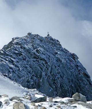 Der Gipfel zum Greifen nahe