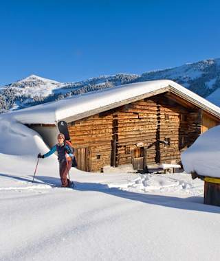 An Almen vorbei führt der Anstieg auf das Wiedersbergerhorn