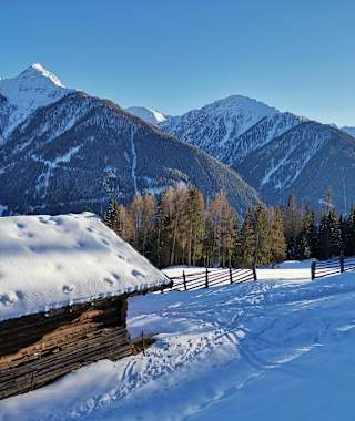Ultental im Winter