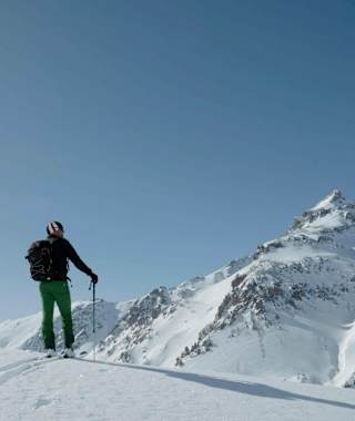 Blick auf den Föllakopf