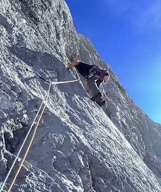 Placche centrale: Klettern im Val di Collina