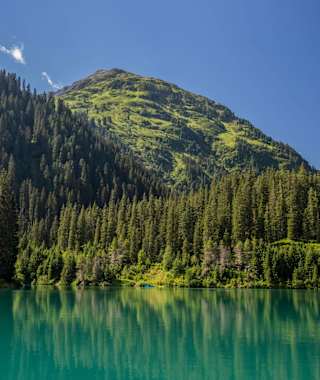 Verwall-Stausee auf dem Weg zur Konstanzer Hütte