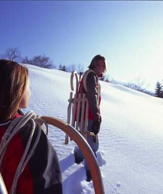 Rodelvergnügen am Eckbauer