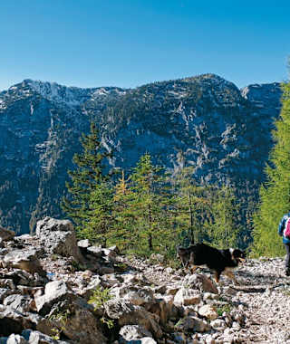Vom Ramsauer Taubensee zum Karjoch