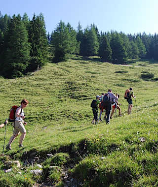 Aufstieg zum Sonntagskogel
