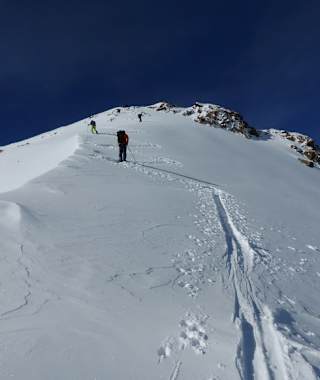 Von der Amberger Hütte auf den Schrankarkopf