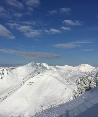 Blick ins Schwarzwassertal mit Steinmandl