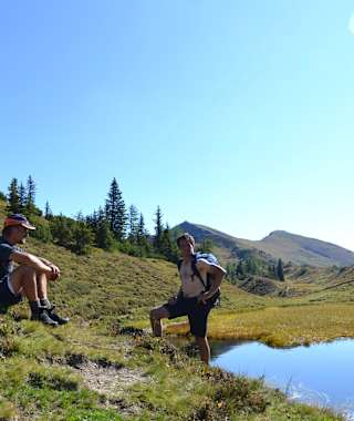 Die Trög-Lacken oberhalb der Ellmaualm