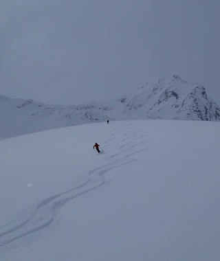  Links Mittlere Guslarspitze, rechts Hintere Guslarspitze