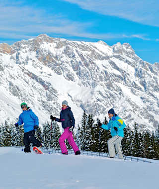 Winterwanderung mit Höhensonne und Bergluft.