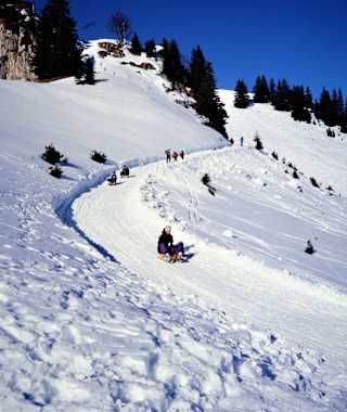 Abfahrt vom Pürschlinghaus