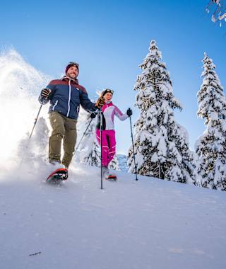Schneeschuhwandern Egger Alm