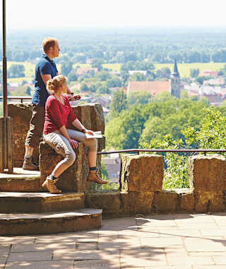 Traumhafter Blick von der Schönen Aussicht