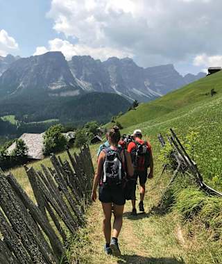 Auf der Roda dles Viles nach Costa