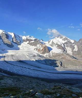 Morgenstimmung auf der Diavolezza