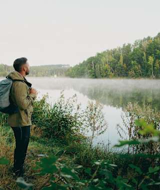 Kammweg Etappe 15 Talsperre Dröda