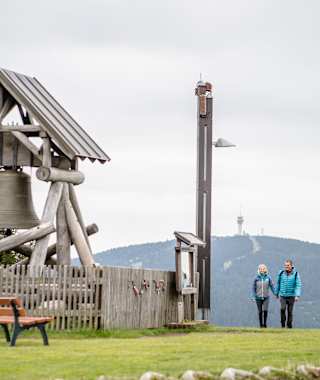 Friedensglocke auf dem Fichtelberg