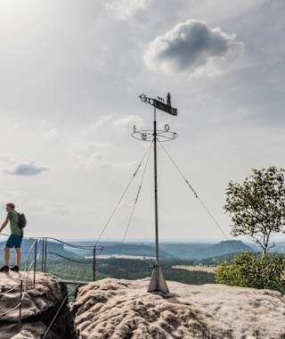 Gohrisch Stein mit Wetterfahrne