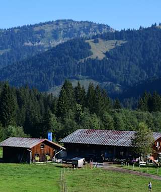 Die Scheuenalpe lädt zur Einkehr