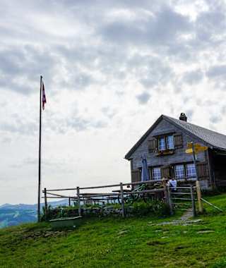Toggenburger Höhenweg Etappe 4 Alpwirtschaft Oberbächen